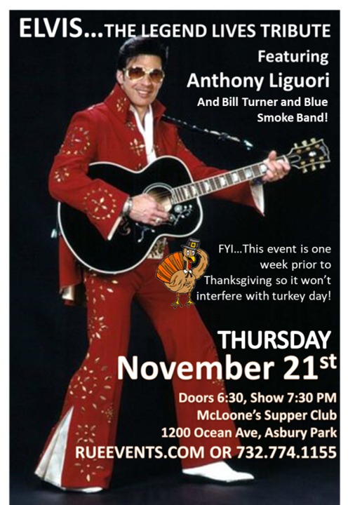 ANTHONY LIGUORI "ELVIS" ANTHONY LIGUORI "ELVIS"