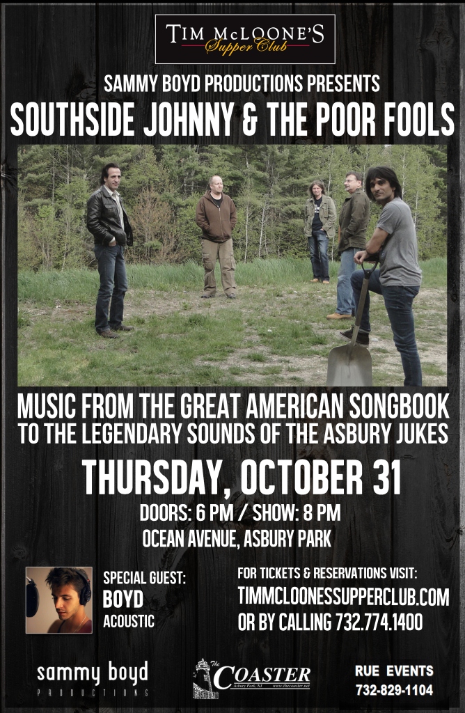 SOUTHSIDE JOHHNY & THE POOR FOOLS
